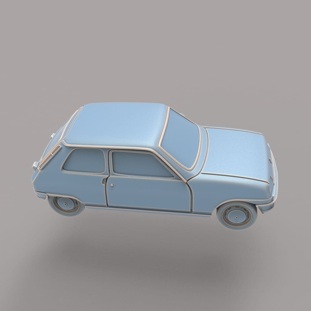 Iconic Cars of The 80's - Renault 5