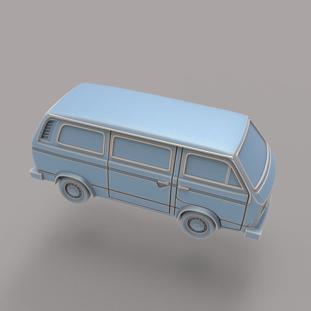 Iconic Cars of The 80's - VW T3 Transporter