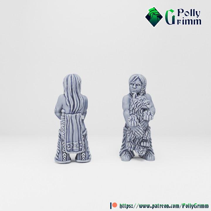 Wild West - Native American People Set 1 - 28mm / 32mm Figures