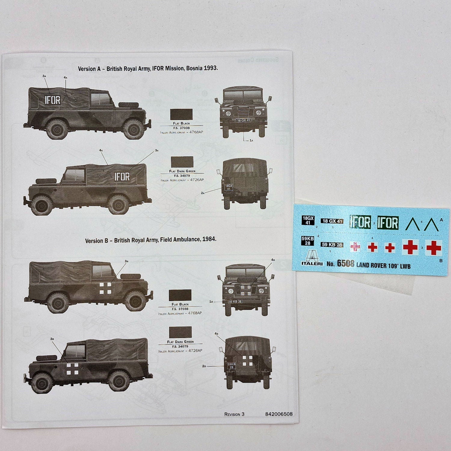 Italeri 1:35 Land Rover 109 LWB