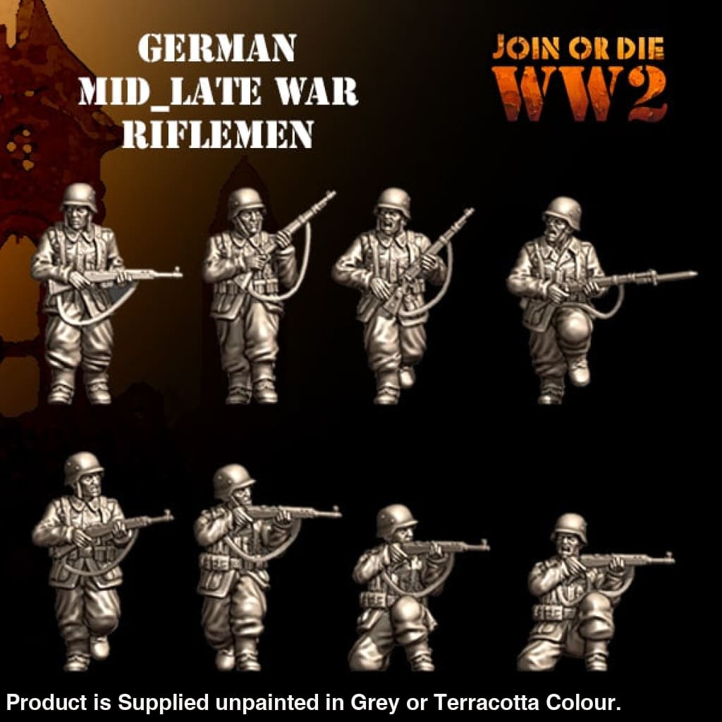 JOD WW2 German Mid/Late riflemen