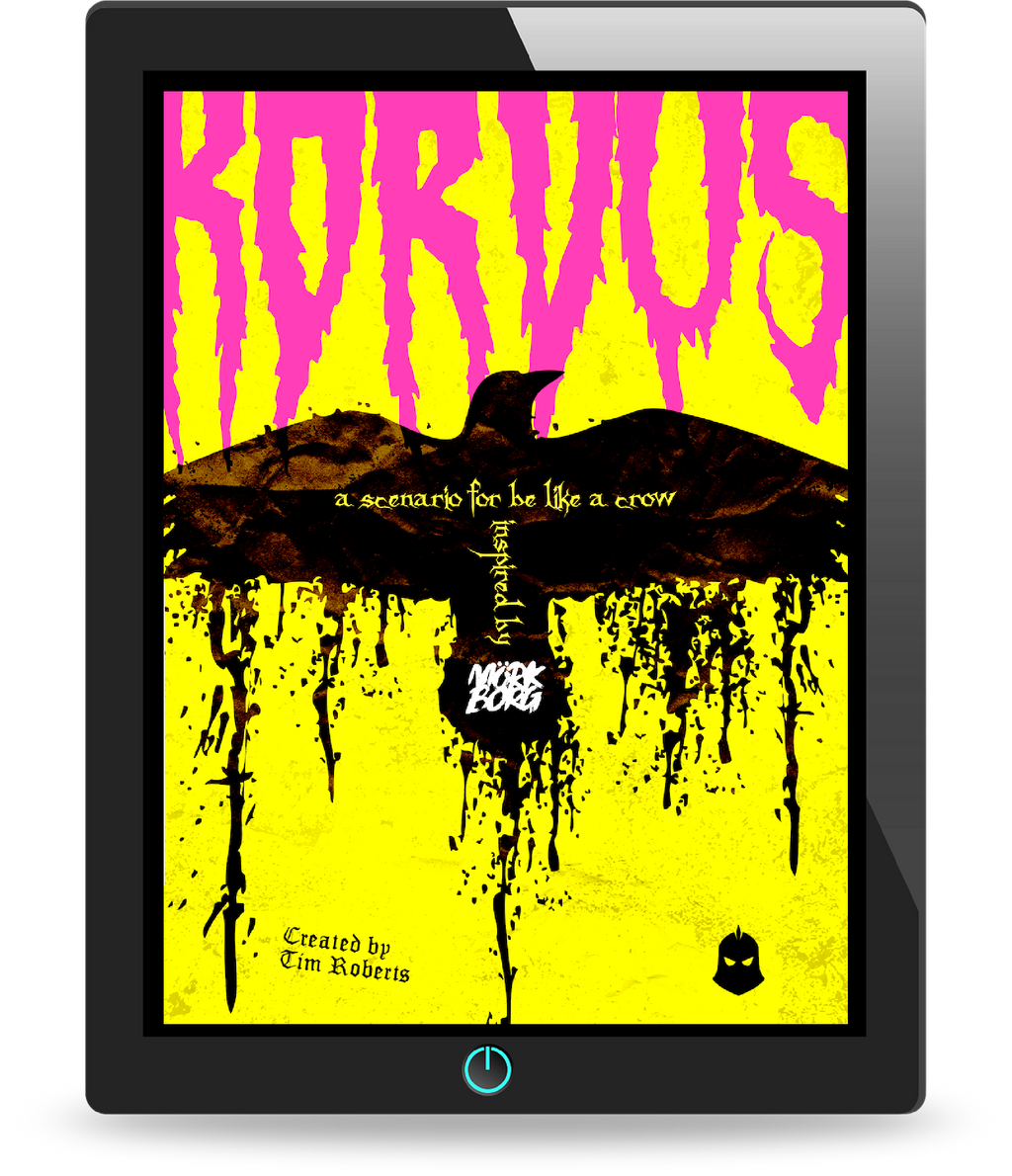 Korvus- a Mörk Borg inspired expansion for Be Like A Crow