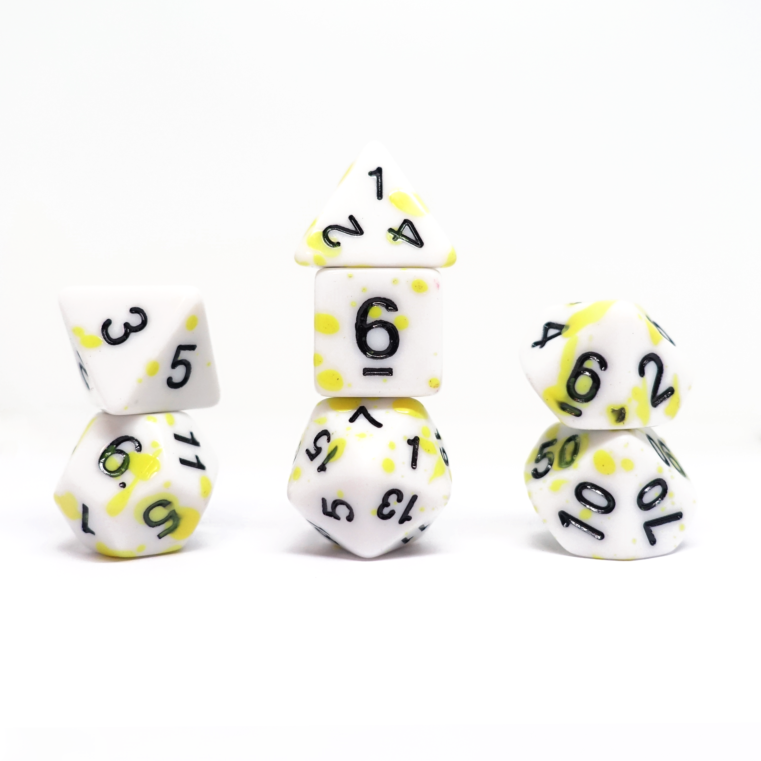 Lemon Drop Dice Set