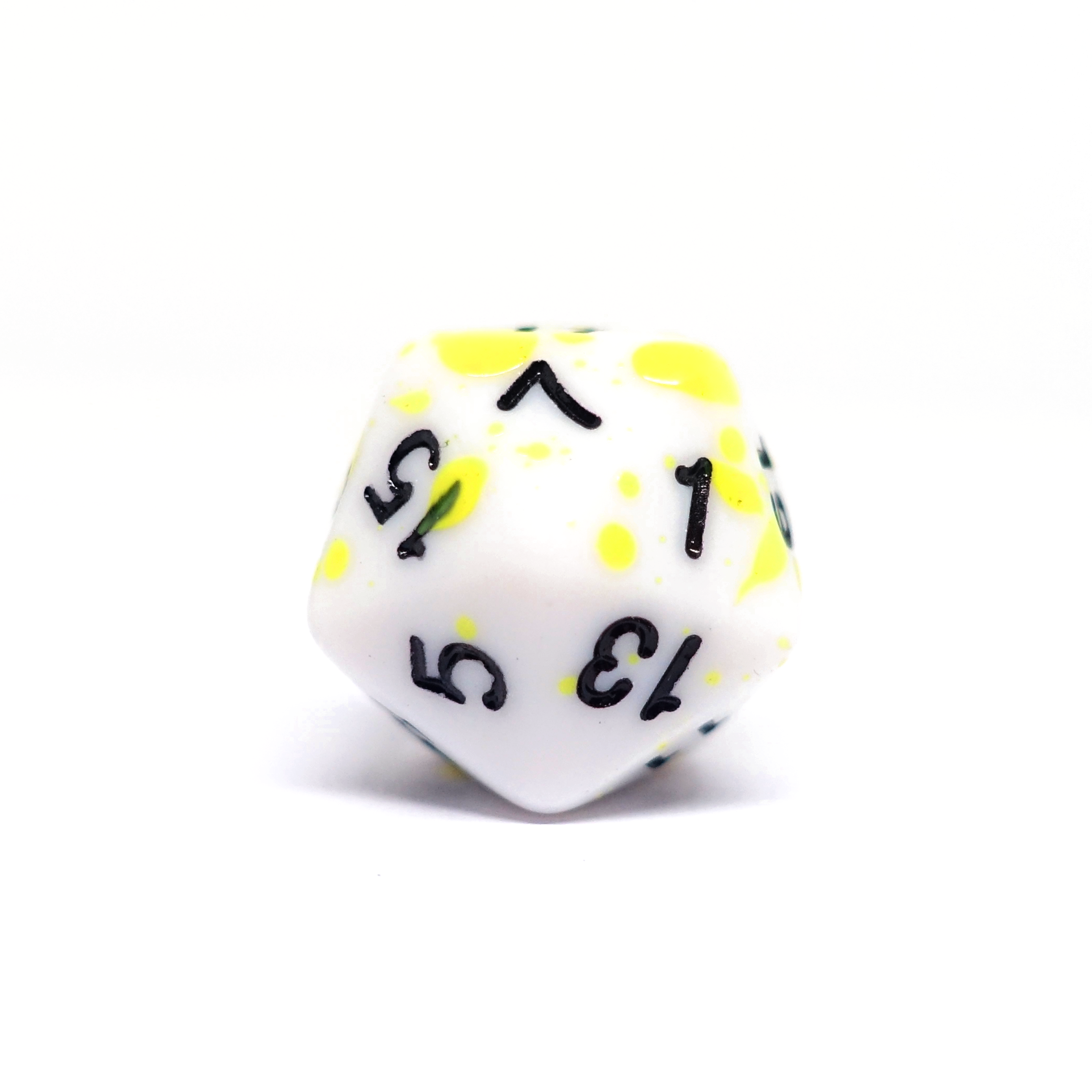Lemon Drop Dice Set