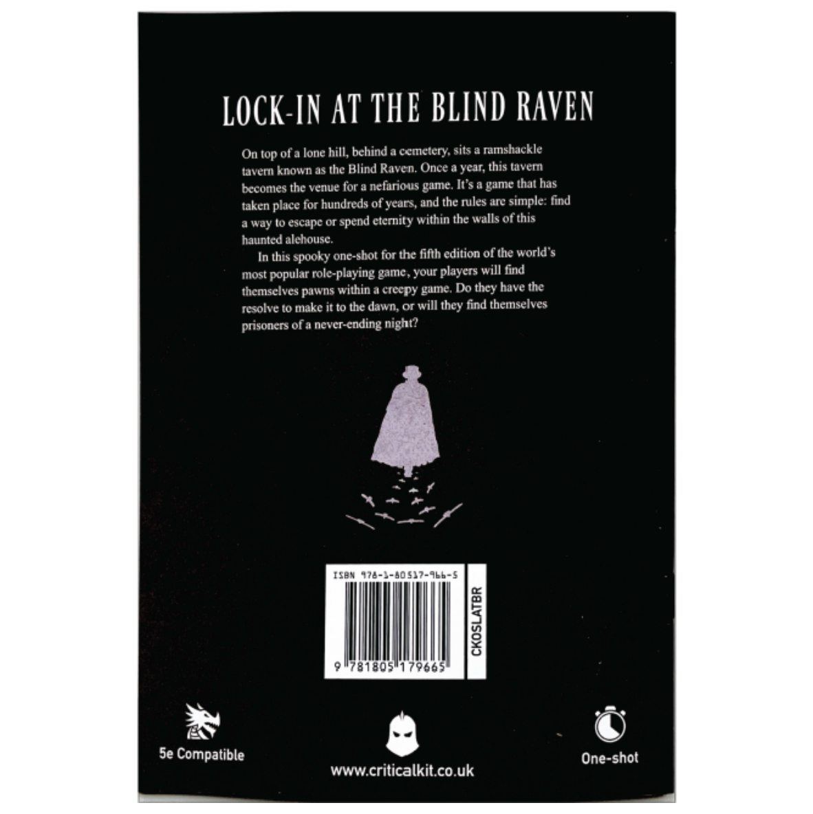 Lock-in at The Blind Raven - 5E DND one-shot