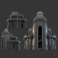 Lost City Building 2 - 28mm DND/Wargame/RPG Terrain