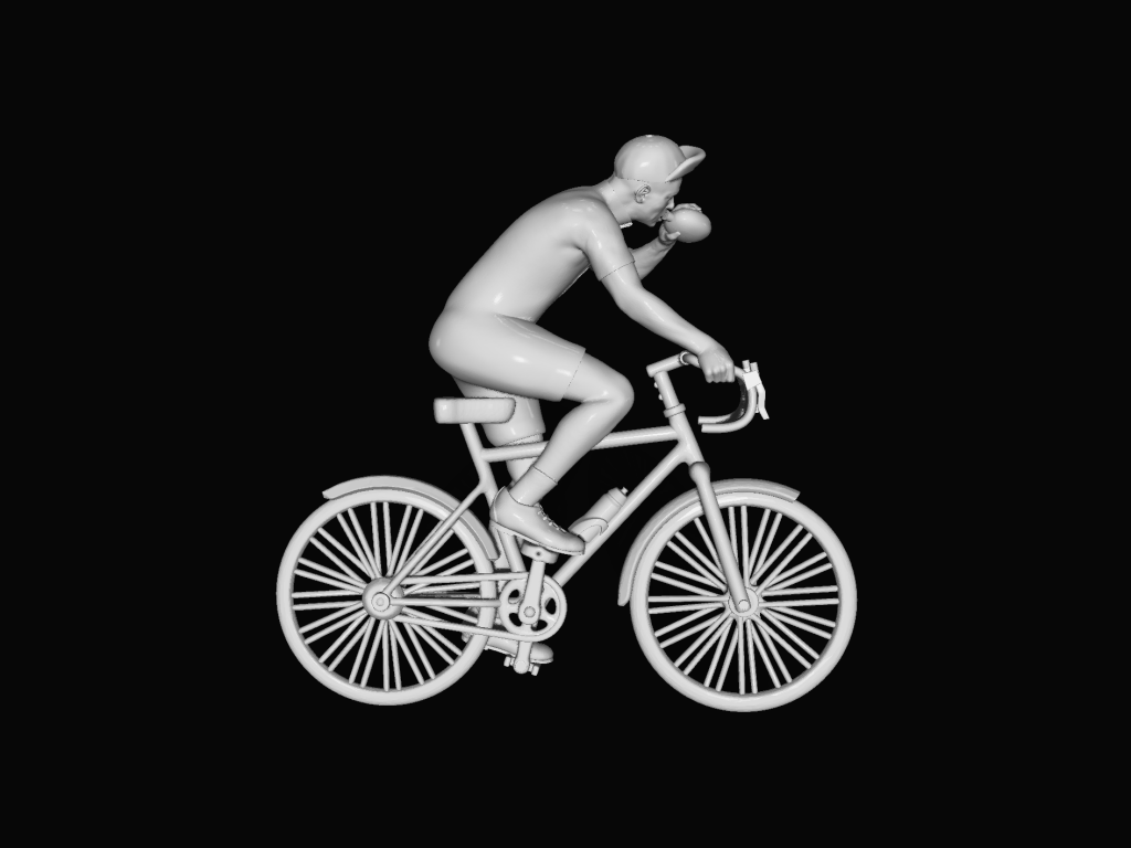 MM1073 Racing Bike Riders No 3