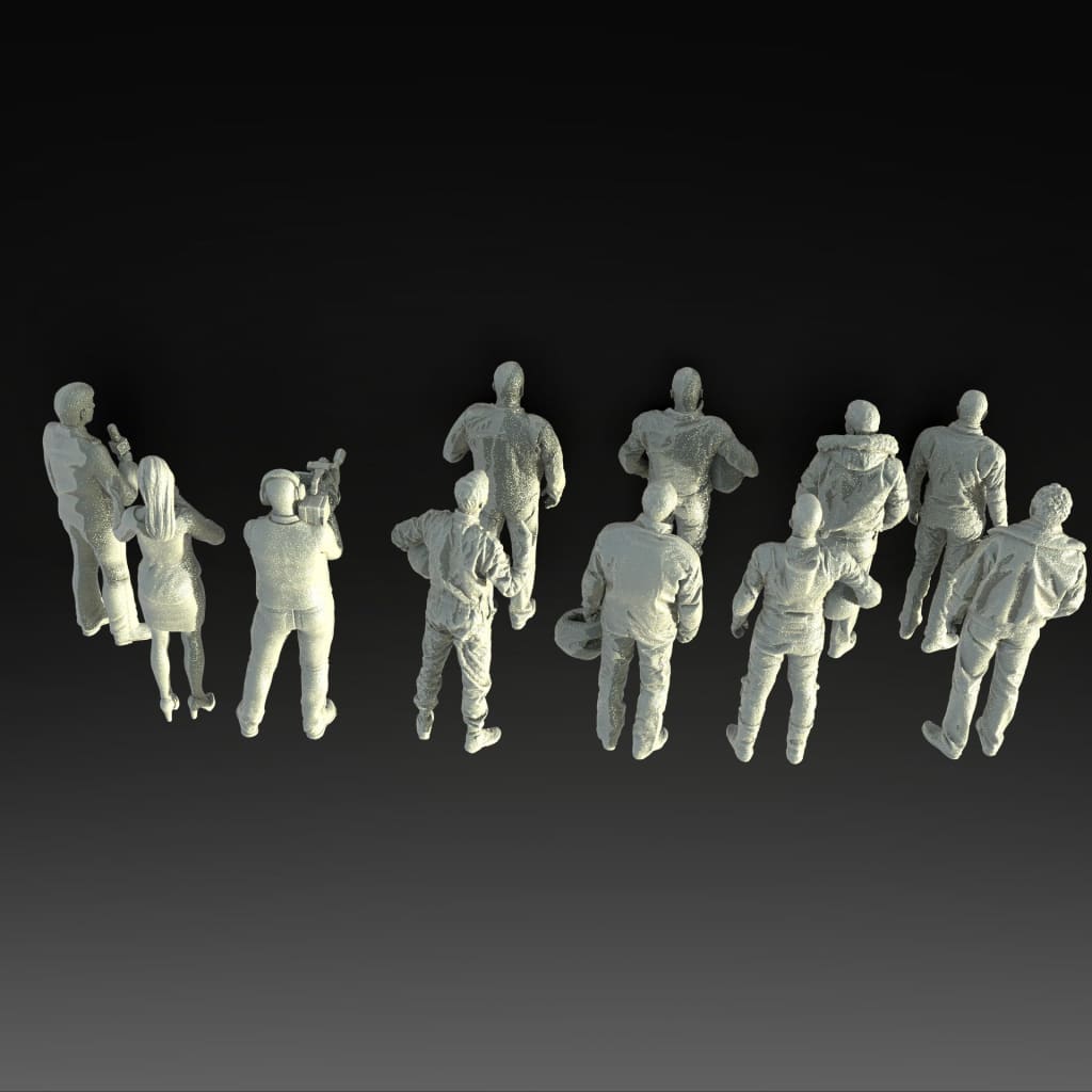 MM1106 Male Bike riders and Camera crew