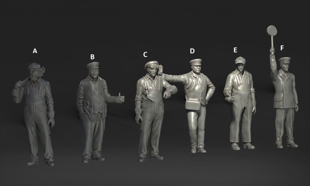 MM1151 Railway Station staff