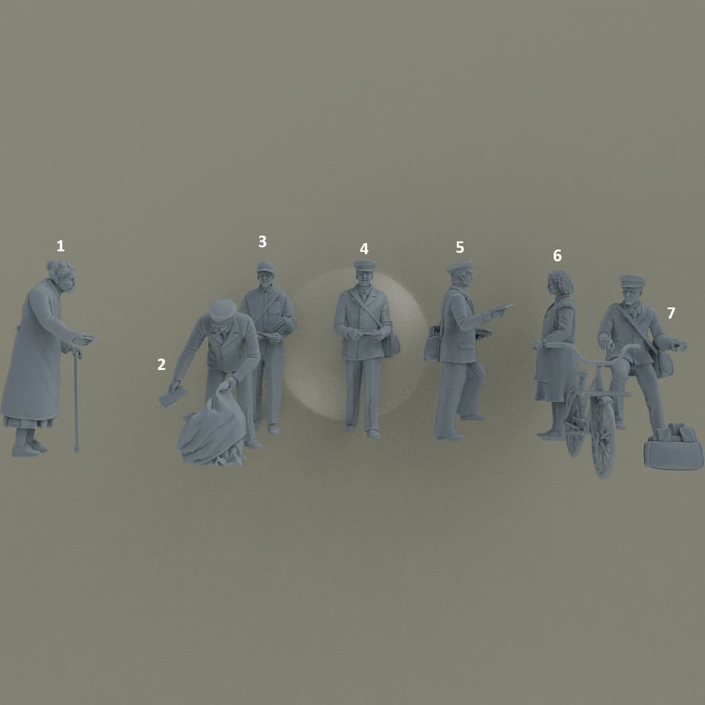 MM1153 Postman and People