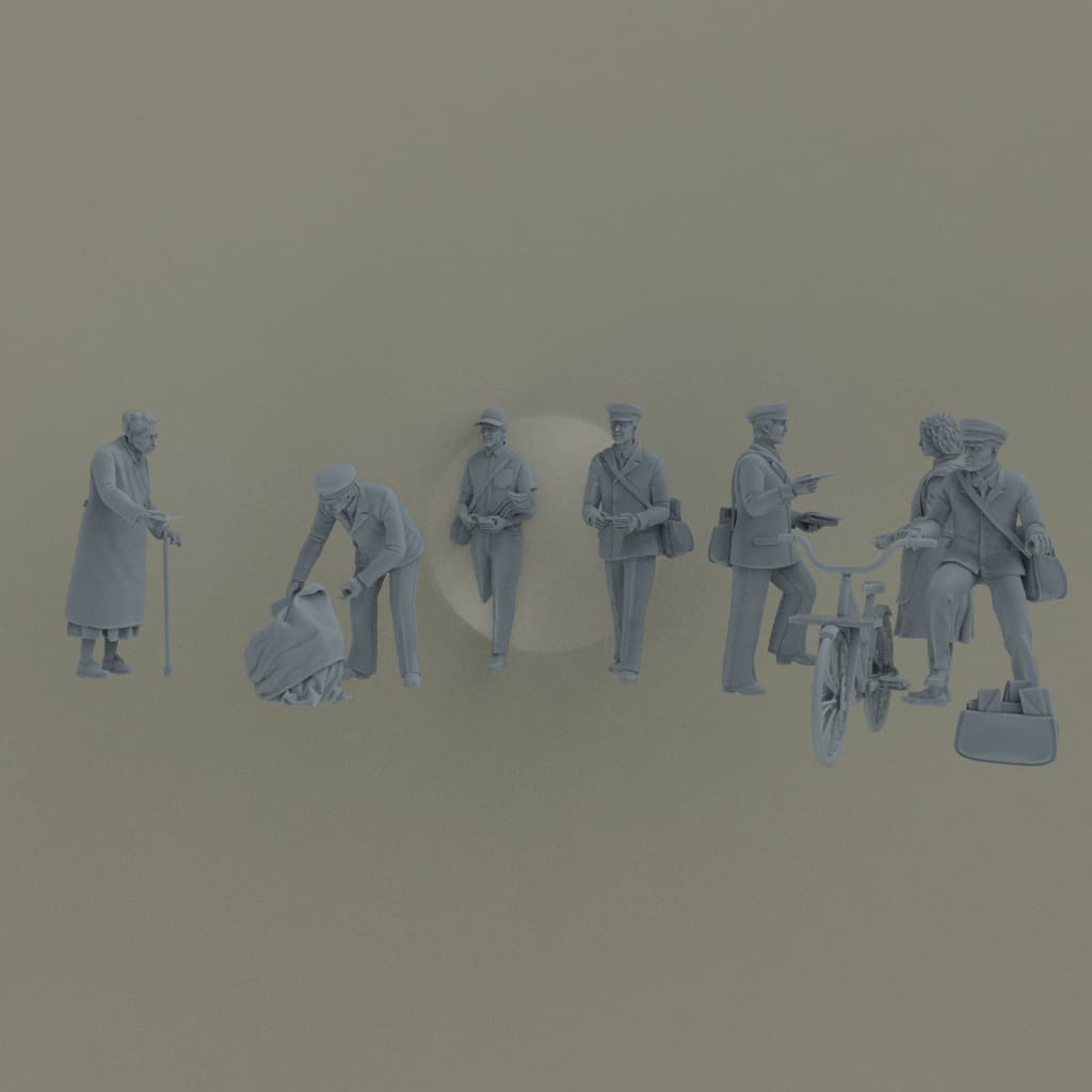 MM1153 Postman and People
