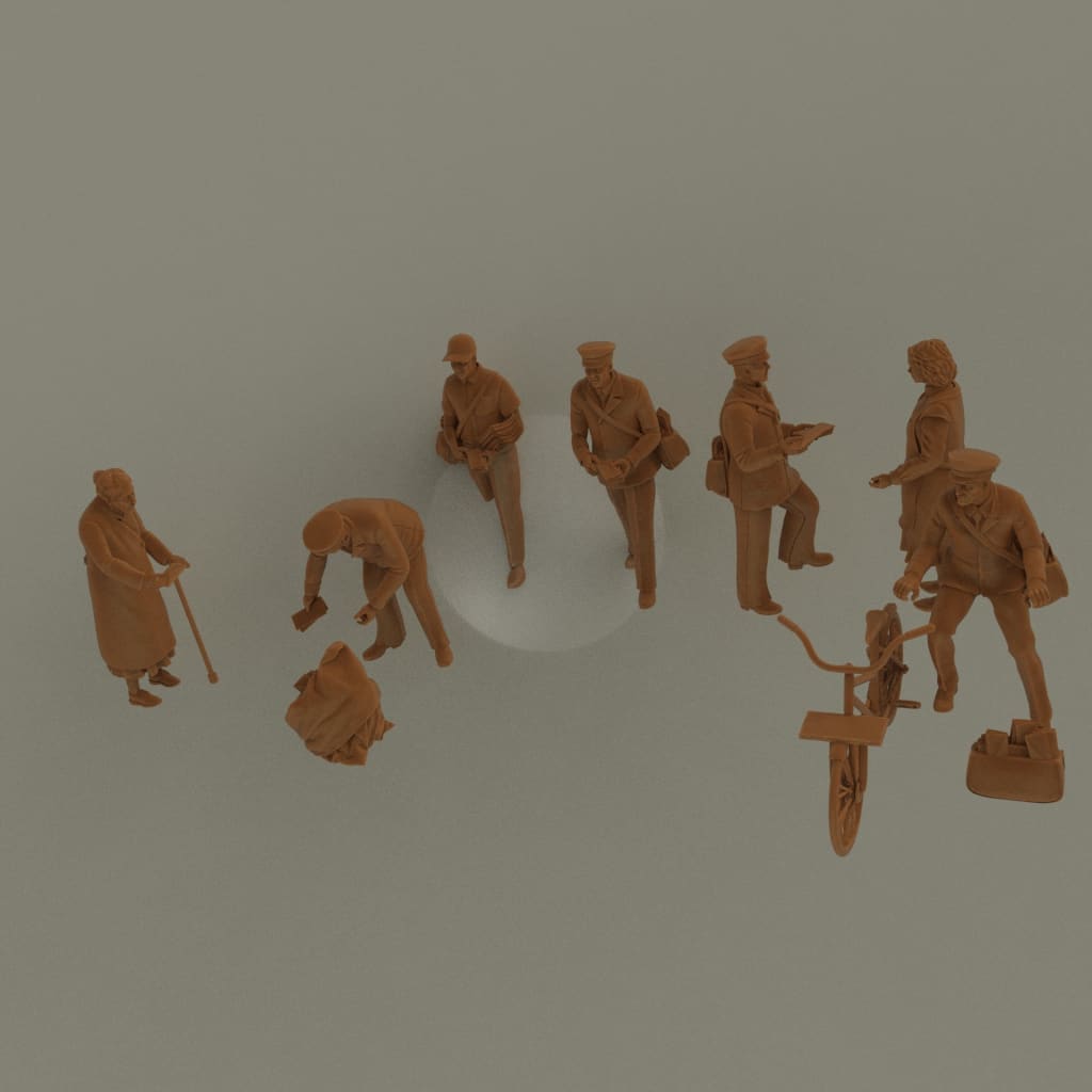 MM1153 Postman and People