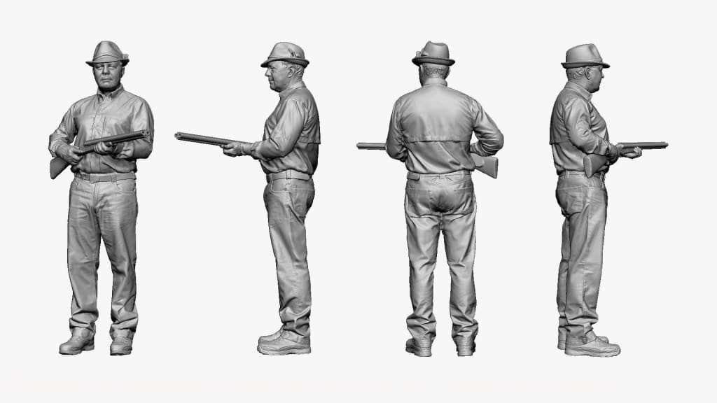 MM285 Farmer with Shotgun