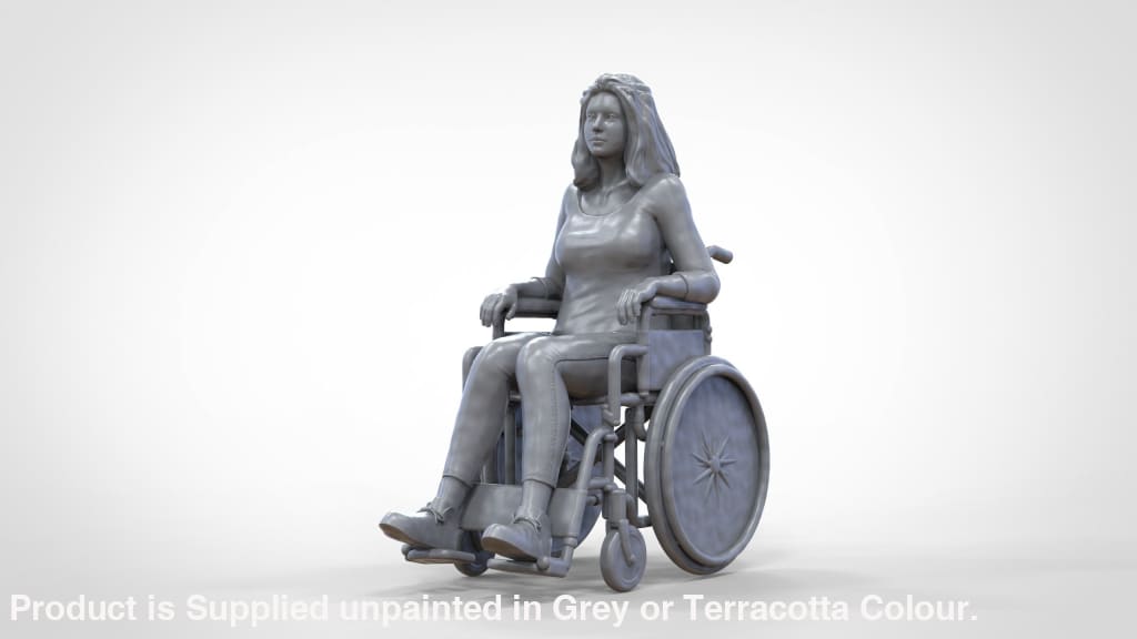 MM302 Woman In Wheelchair