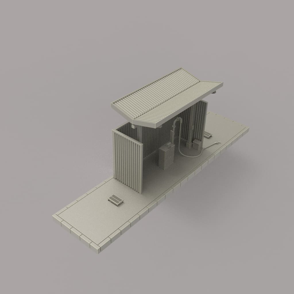 MM5038 Diesel Refueling Point Kit OO Scale
