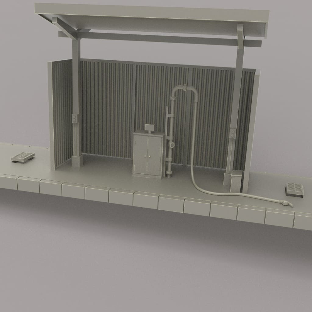 MM5038 Diesel Refueling Point Kit OO Scale