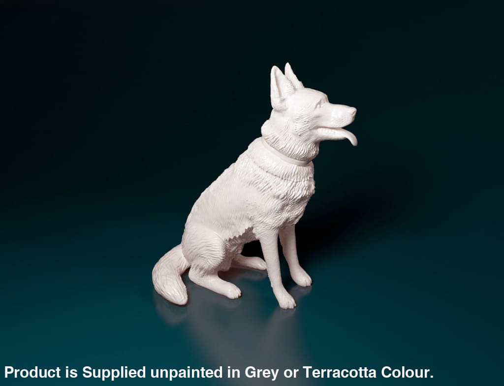 MMD005 German Shepherd Sitting