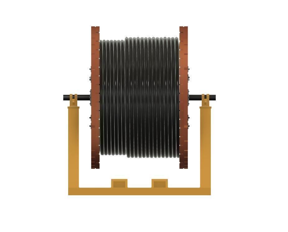 PJD092 Model Railway Cable Drum Jack and Stand