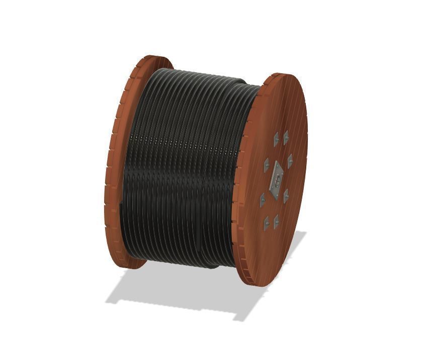 PJD066 Model Railway Cable drums
