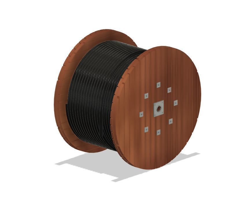 PJD066 Model Railway Cable drums