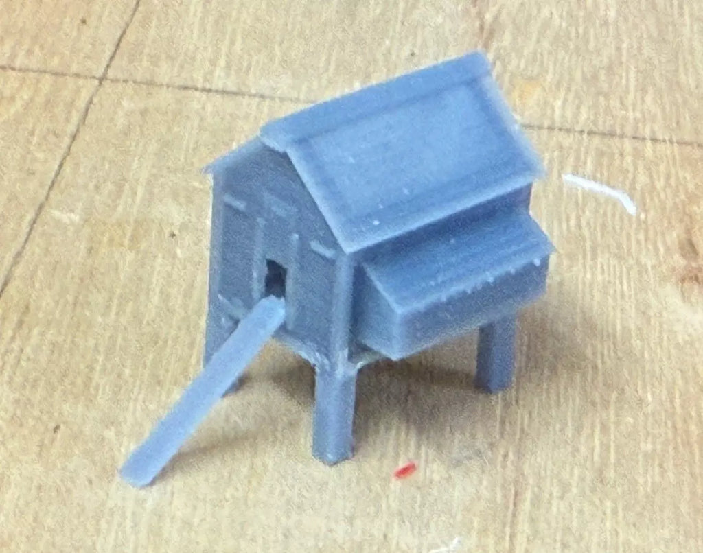 PJD094 Model Railway Chicken House