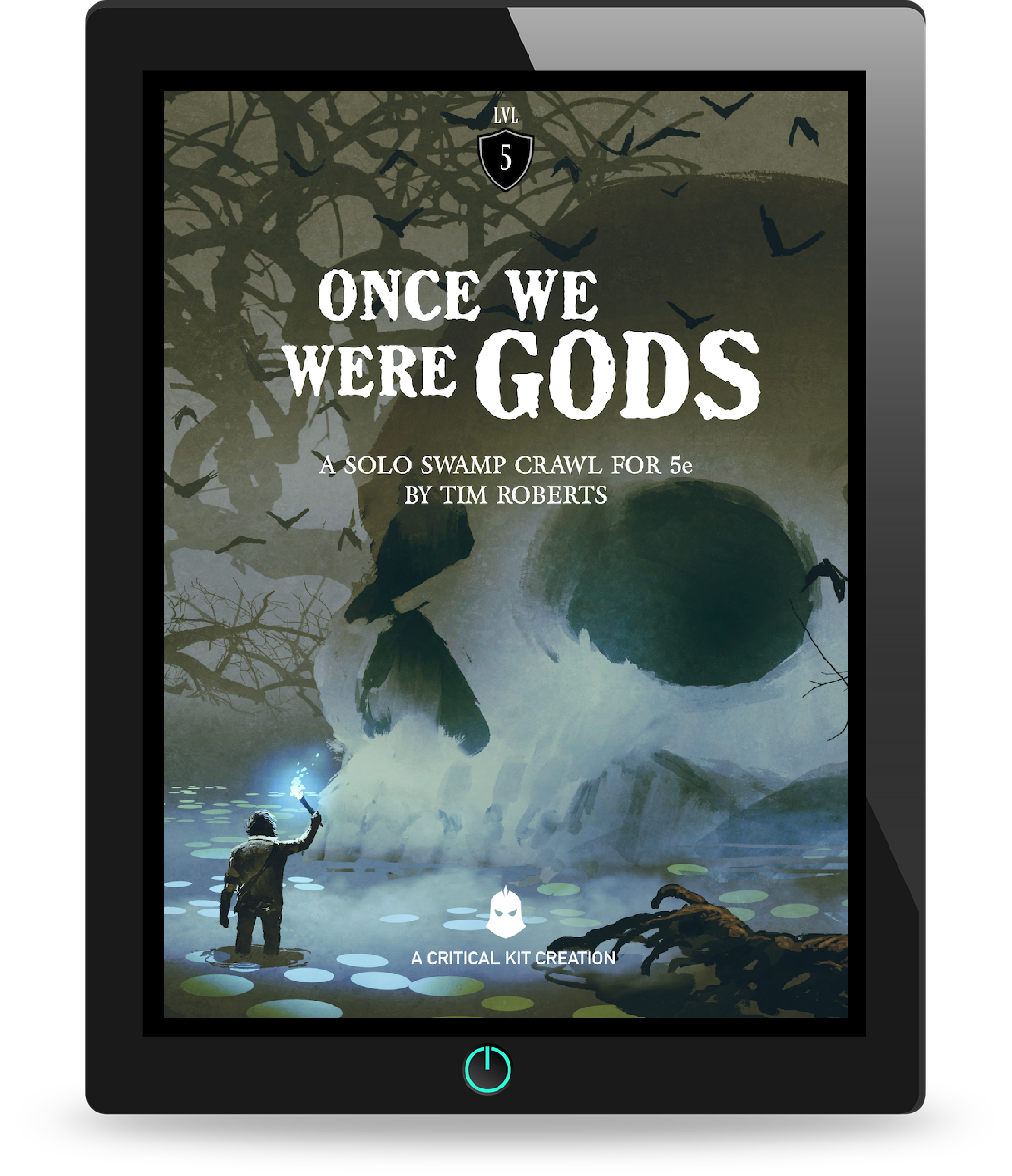Once We Were Gods DND, a 5th Edition solo adventure
