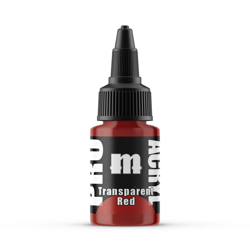 Pro Acryl - Transparent Red 22ml