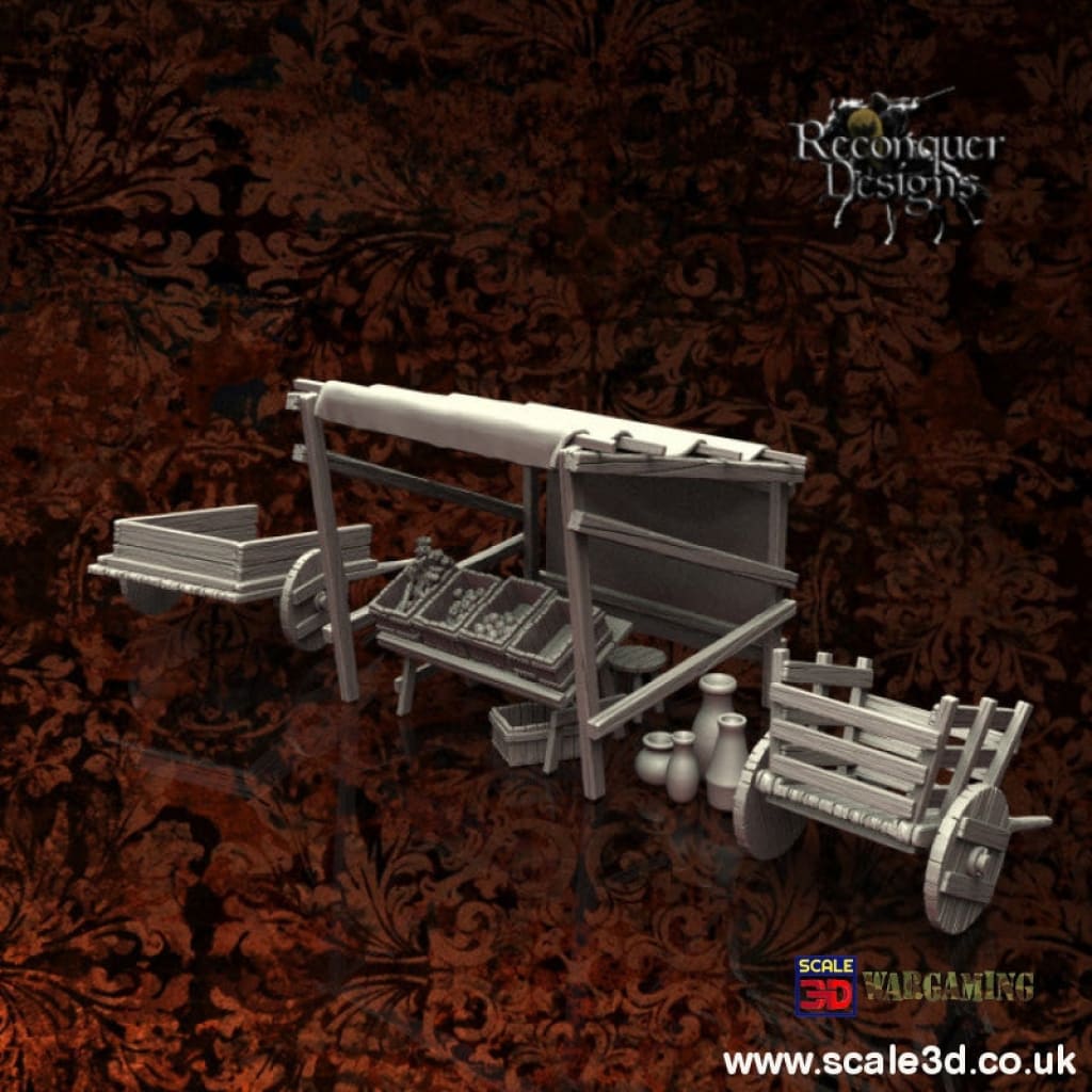 REM0066 Medieval Village Market