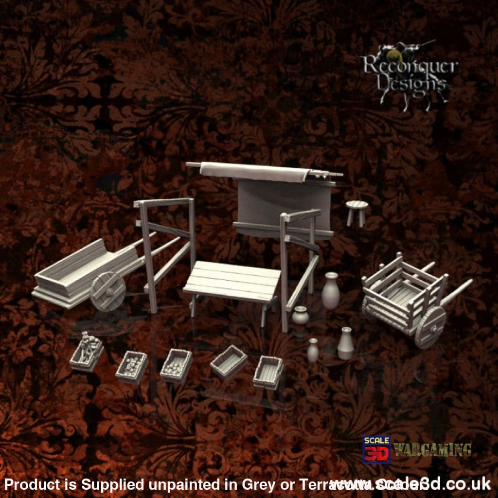 REM0066 Medieval Village Market