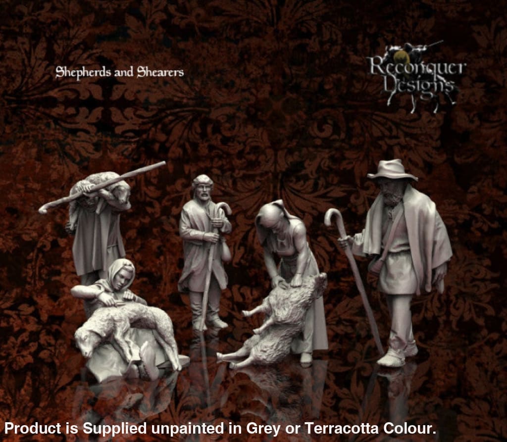 REM0072 Medieval Shepherds and Sheep