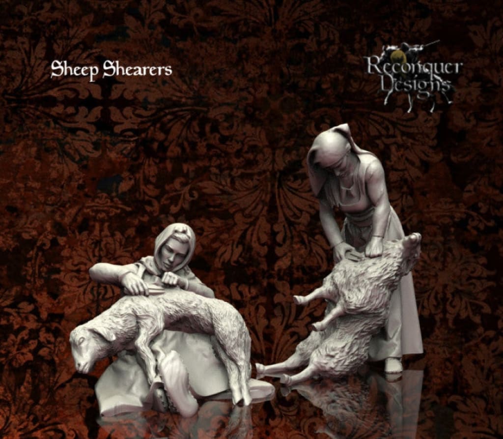 REM0072 Medieval Shepherds and Sheep