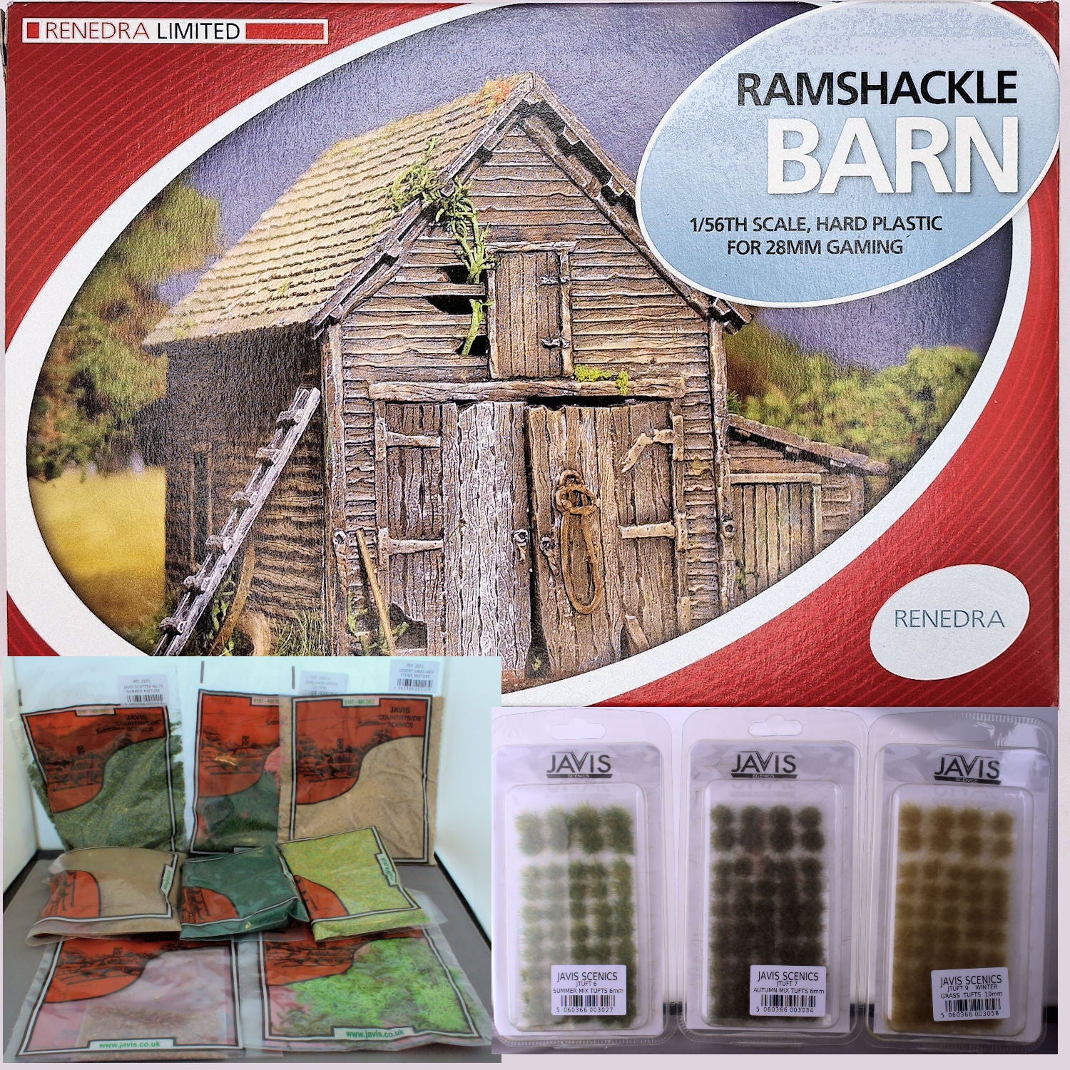 Renedra Ramshackle Barn with Scatter