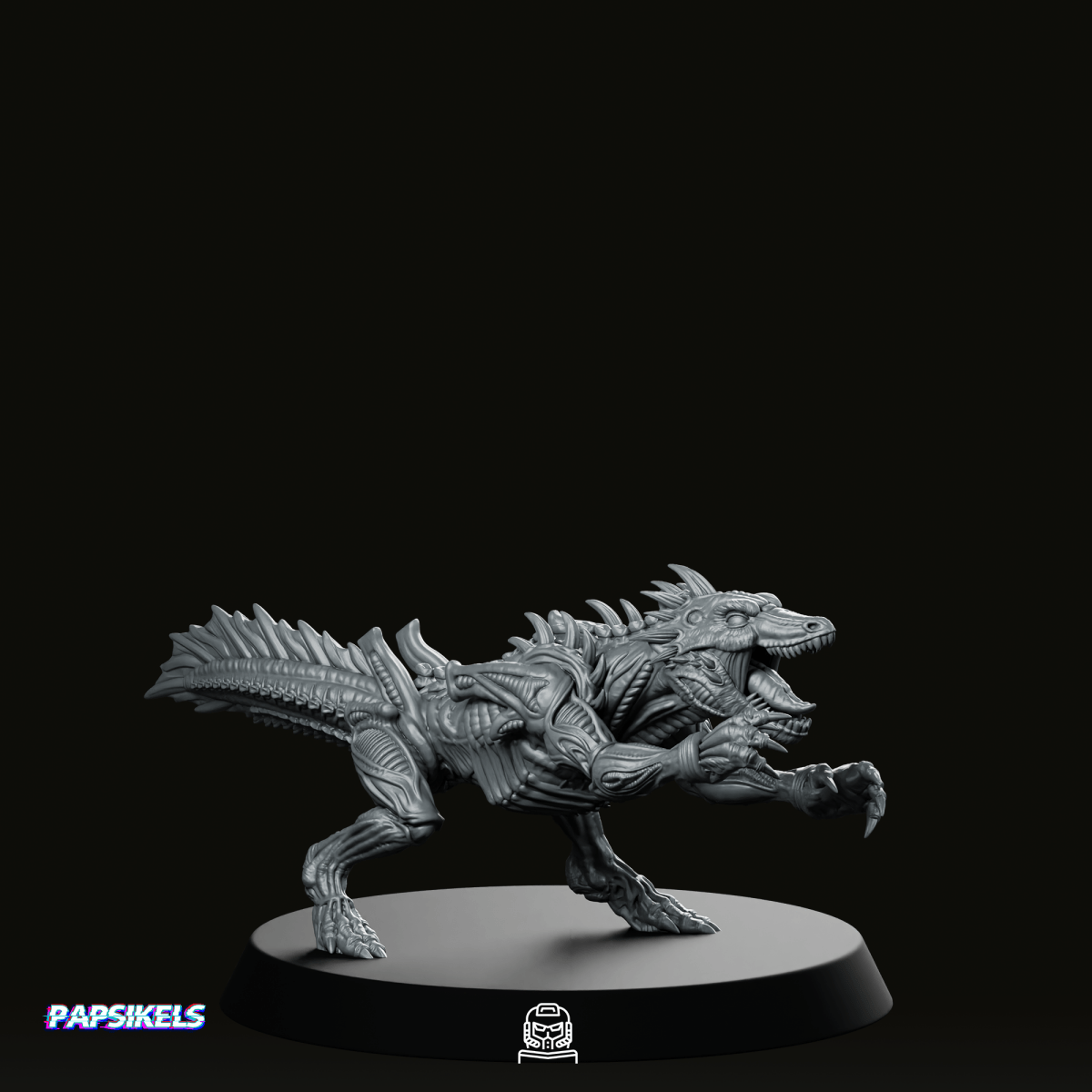 Reptilelike Xenomorph Natural Predator 7 Miniature