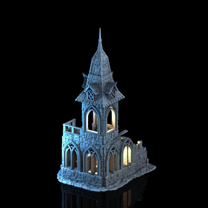 Ruined Cloister - 28mm DND/Wargame/RPG Terrain
