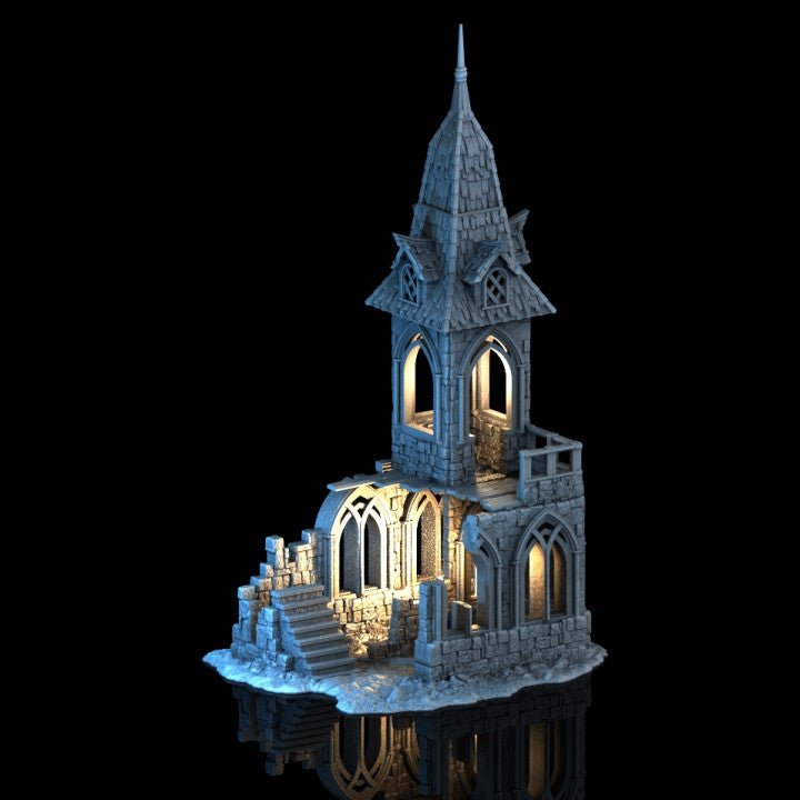 Ruined Cloister - 28mm DND/Wargame/RPG Terrain