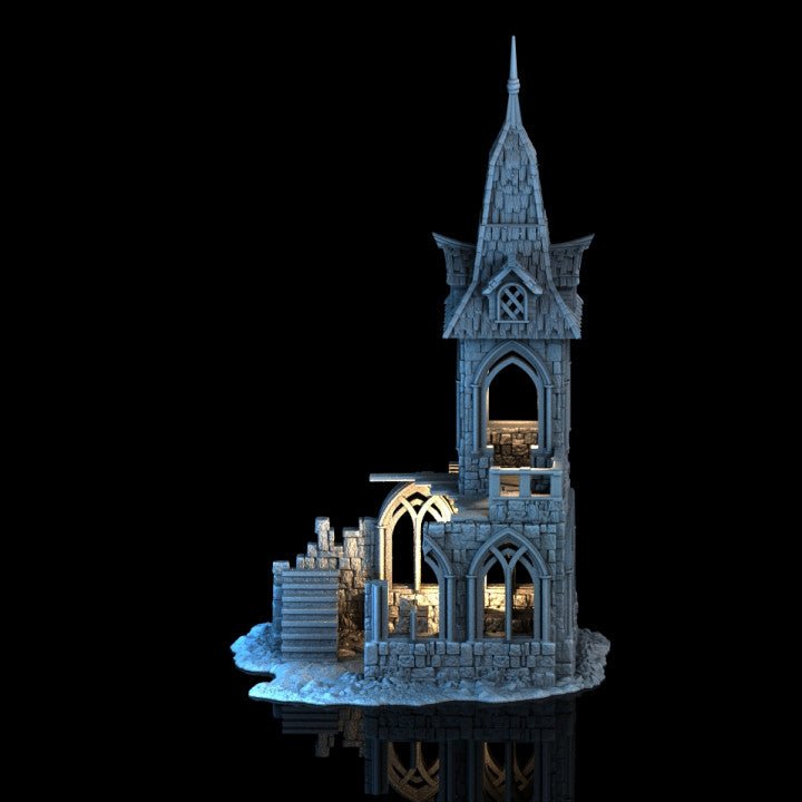 Ruined Cloister - 28mm DND/Wargame/RPG Terrain