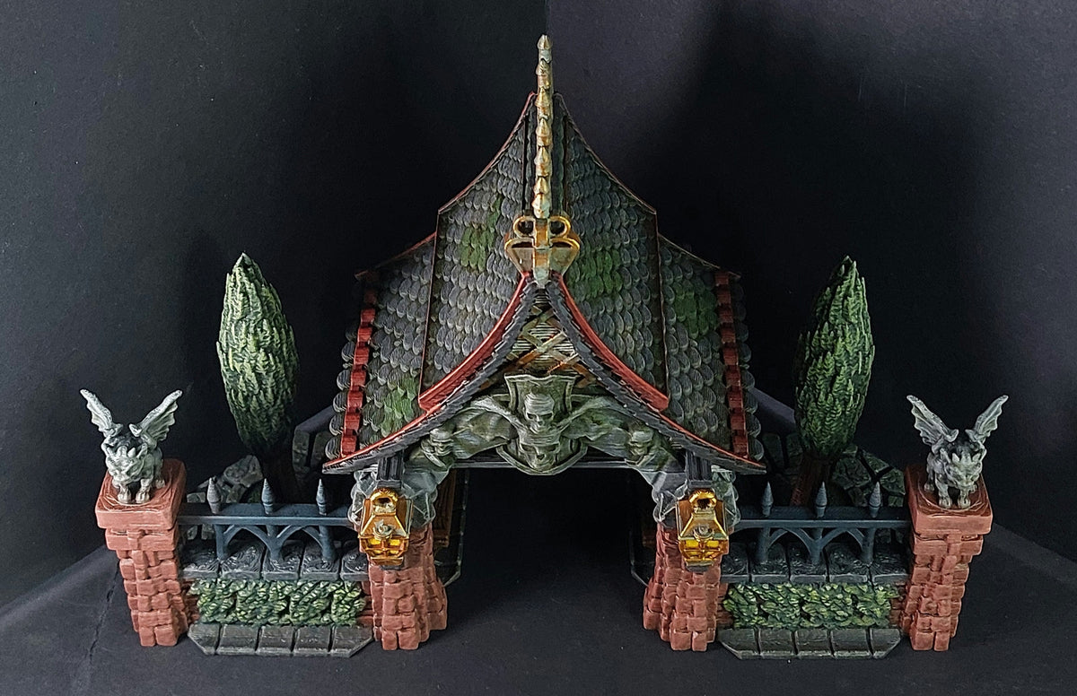 Lych Gate - 28mm DND/Wargame/RPG Terrain