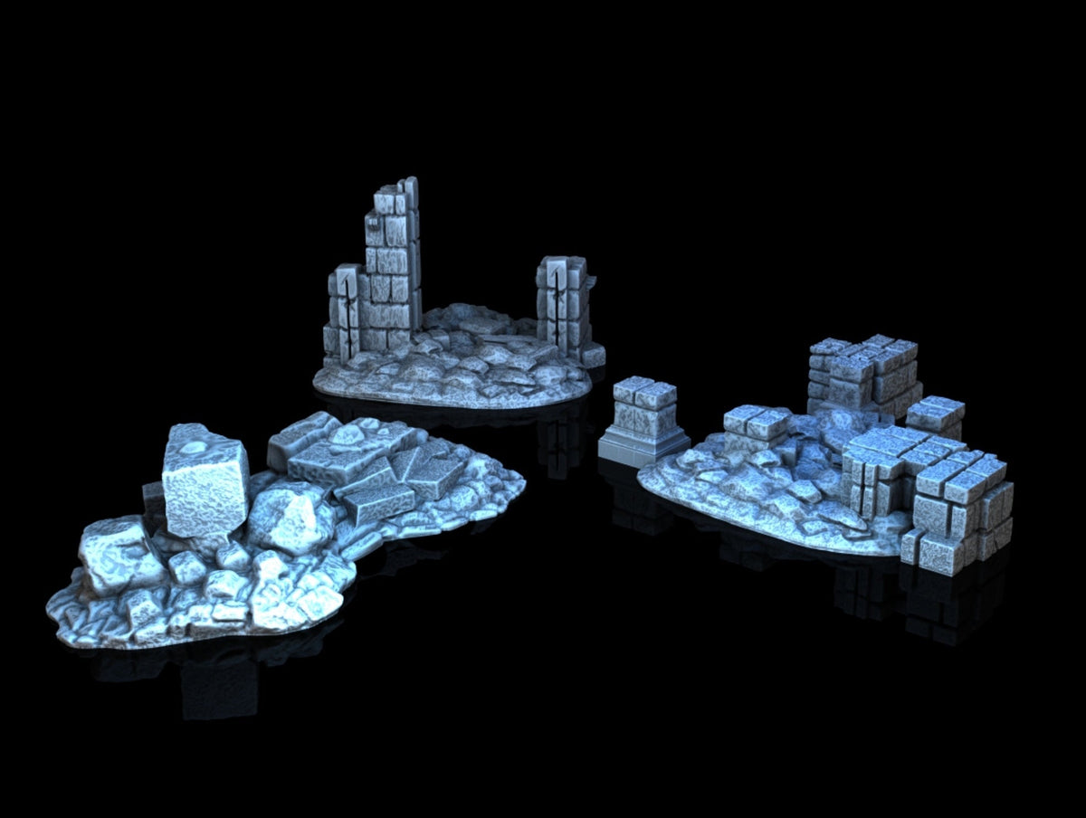 Scatter Ruins - 28mm DND/Wargame/RPG Terrain