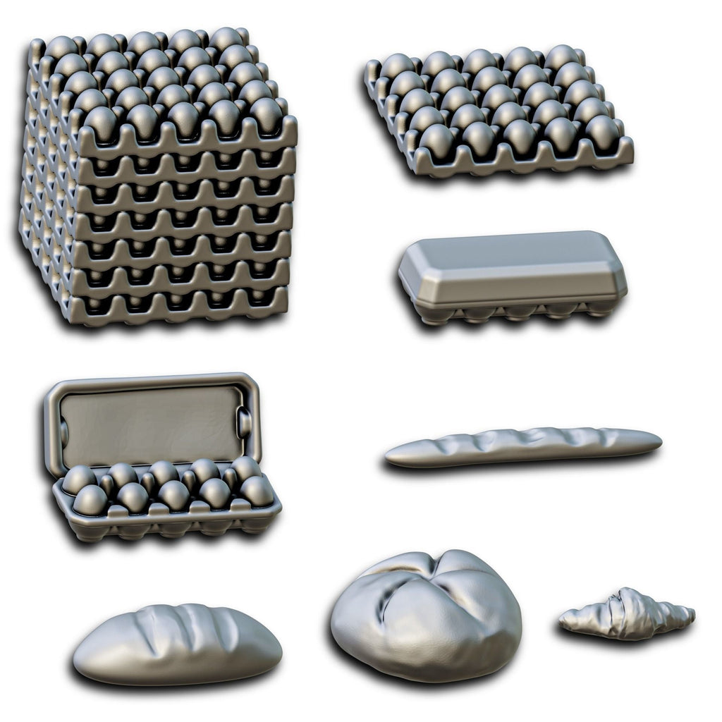 MM1202 1:35/1:32 Scale Supermarket food