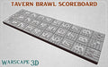 Score Board, Reroll + turn tracker Fantasy Football, Blood Bowl, Battle ball etc