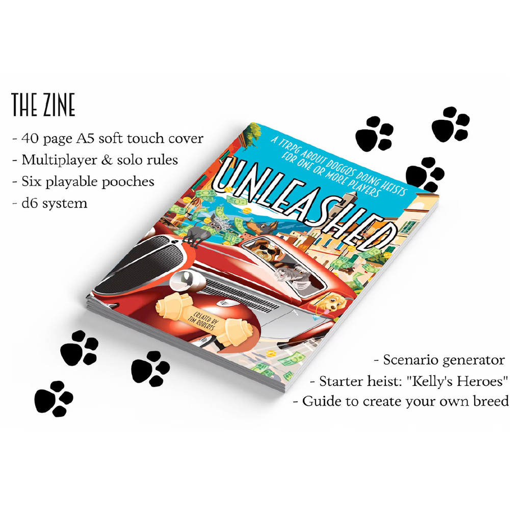 Unleashed - a solo/multi-player TTRPG