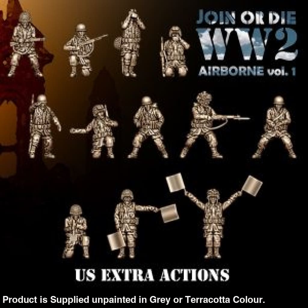 US Airborne Extra Action Troops