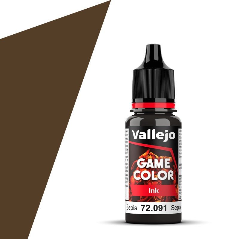 Vallejo Game Color Game Ink - Sepia (18ml)