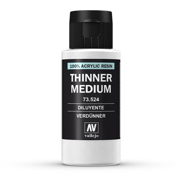 Vallejo Medium - Thinner 60ml - VAL73524