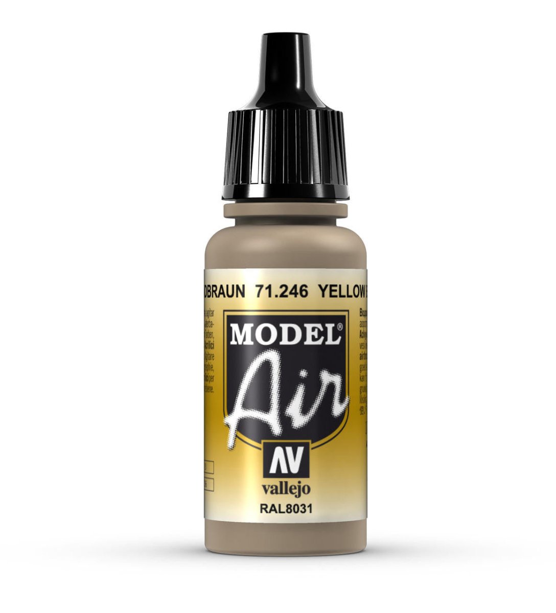 Vallejo Model Air - Yellow Brown