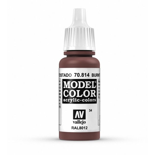 Vallejo Model Color - Burnt Cadmium Red