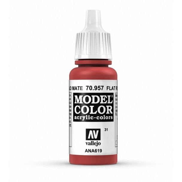Vallejo Model Color - Flat Red