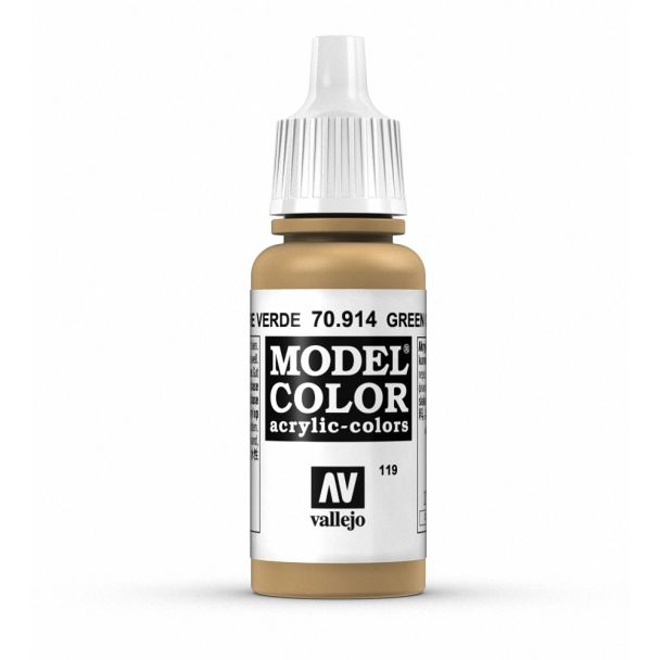 Vallejo Model Color - Green Ochre