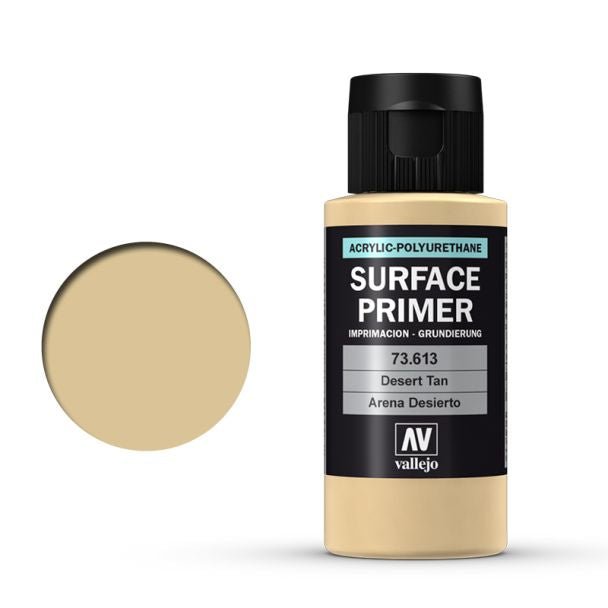 Vallejo Polyurethane - Primer Desert Tan Base 60ml