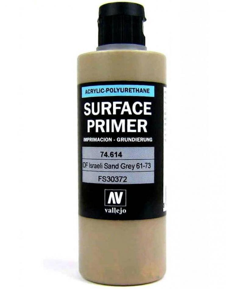 Vallejo Polyurethane - Primer IDF Israel Sand Grey 200ml